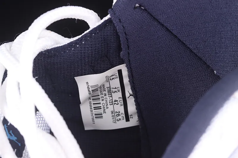 All categories Air Jordan Jordan series basketball shoes Air Jordan 11 F version Air Jordan AJ11 "Win Like '82" Joe 11 Midnight Blue AJ11 Georgetown 378037-123